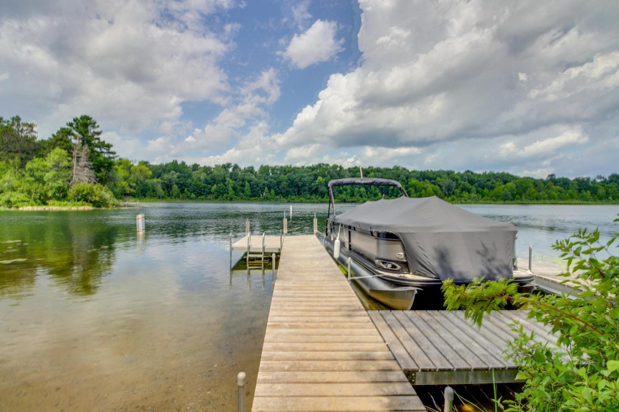 Beautiful Breezy Point Home With Beach And Dock! Pequot Lakes Exteriér fotografie