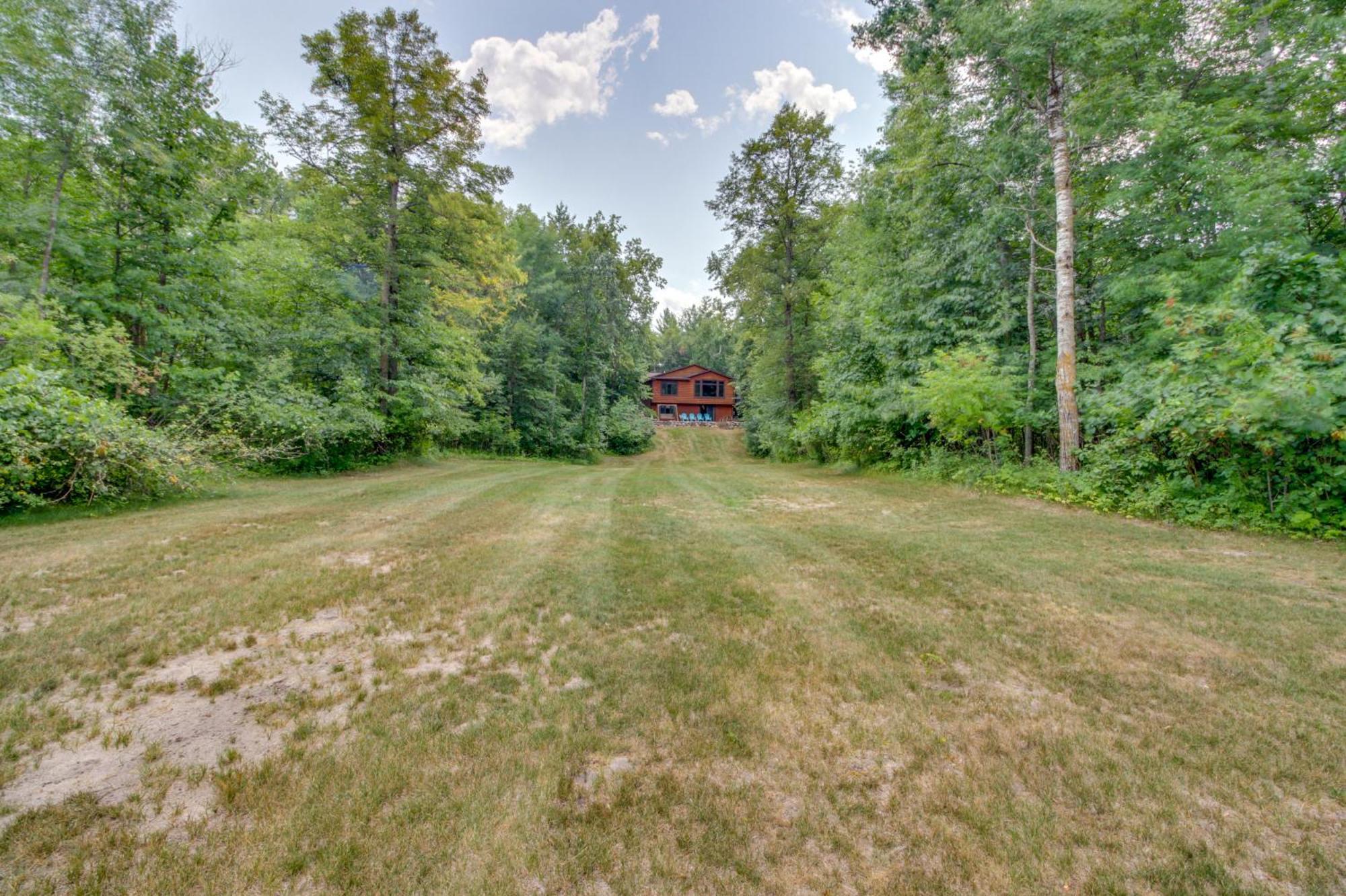 Beautiful Breezy Point Home With Beach And Dock! Pequot Lakes Exteriér fotografie