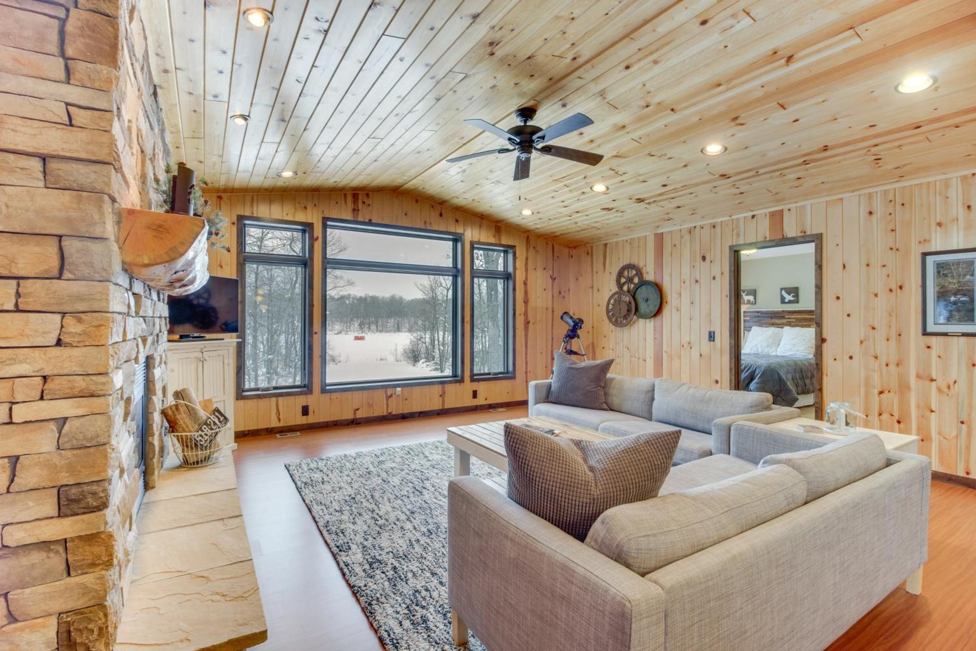 Beautiful Breezy Point Home With Beach And Dock! Pequot Lakes Exteriér fotografie